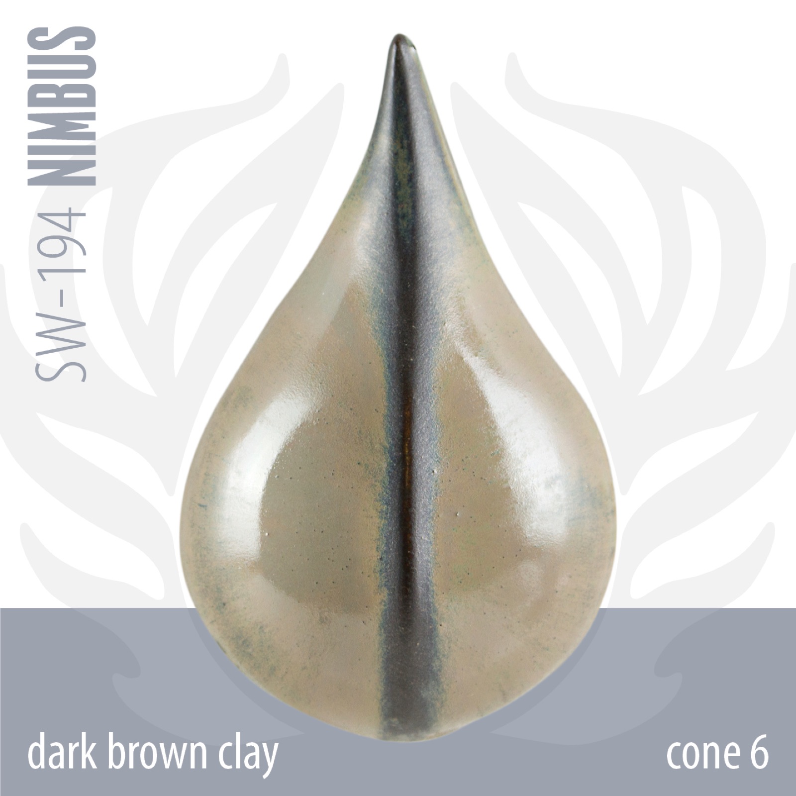 Dark Brown Clay · Cono 6 Oxidación
