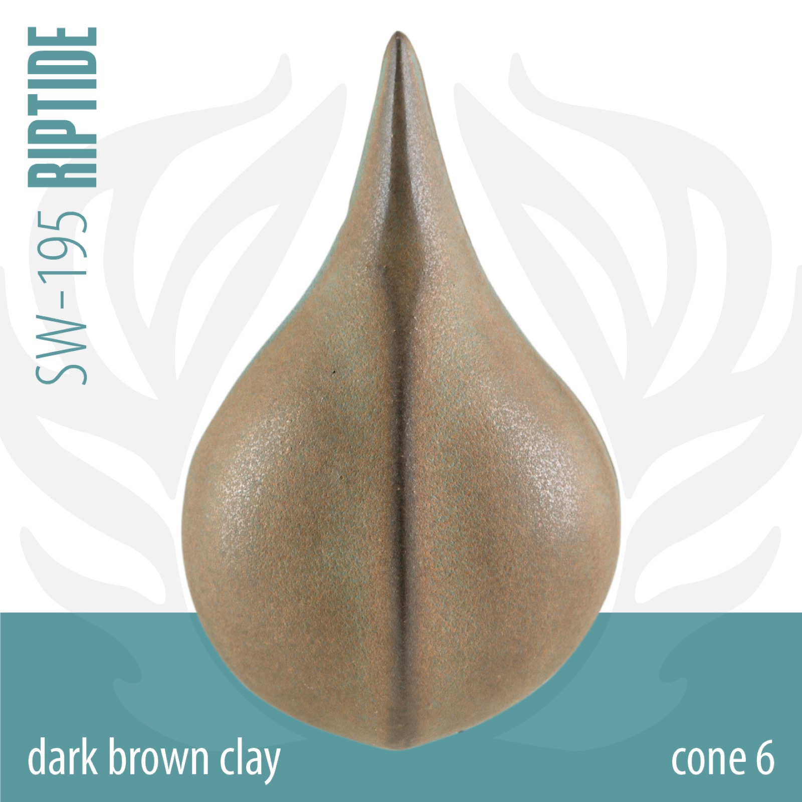 Dark Brown Clay · Cono 6 Oxidación